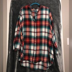 Old Navy Flannel Sleep Dress